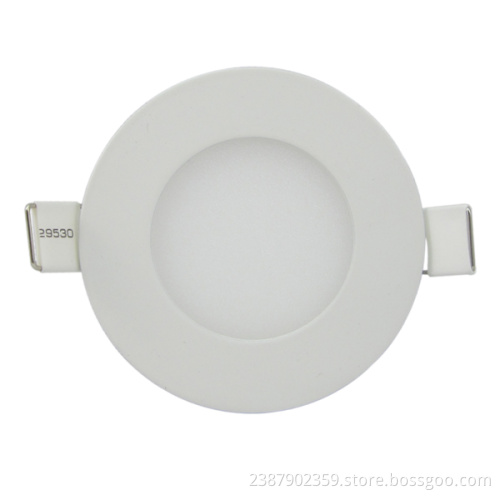 Round led bulb recessed led panel downlights